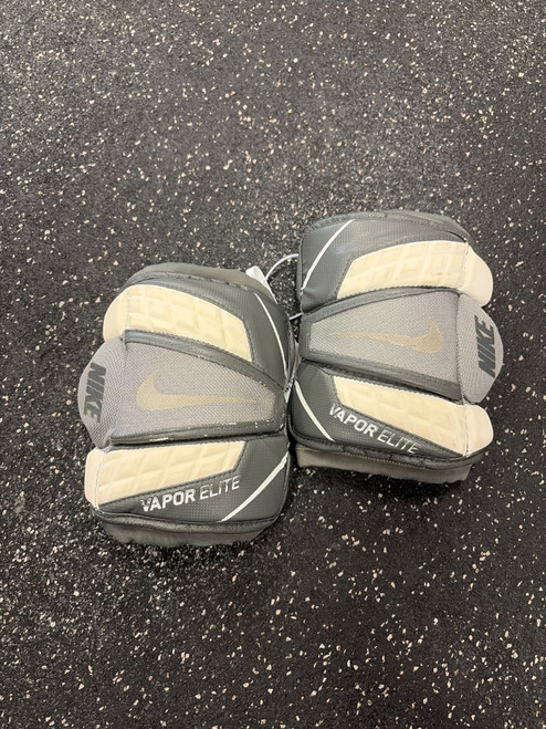 Vist Large View of Product Image Which is Used Nike VAPOR ELITE Lacrosse Arm Pads/Guards Grey MD