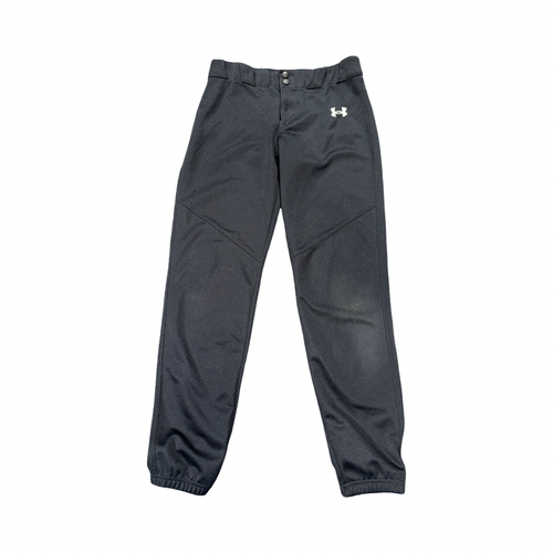 Vist Large View of Product Image Which is Used Under Armour BASEBALL YTH BB/SB Pant Boys Black LG