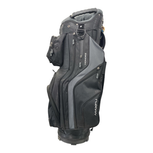 Vist Large View of Product Image Which is Used Maxfli Honors cart bag, front view