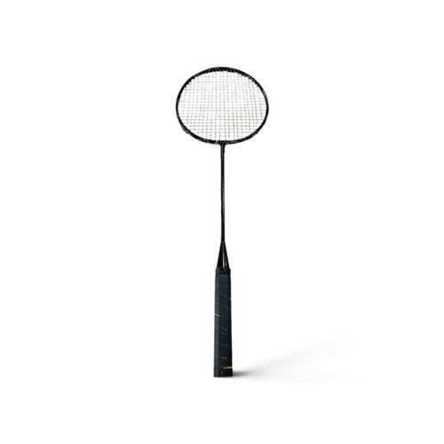 Vist Large View of Product Image Which is Used Sportcraft Racquet Adult Badminton Racquet Black, full length