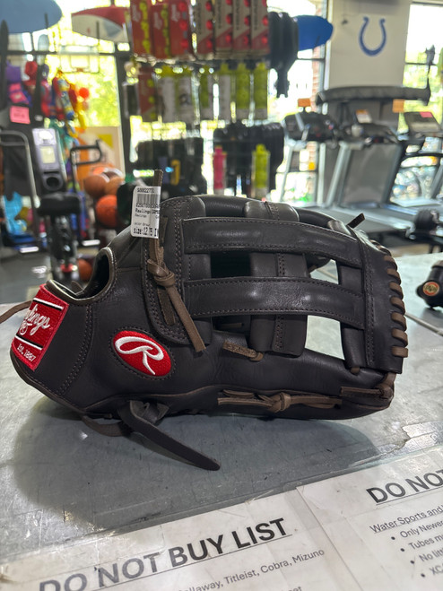 Vist Large View of Product Image Which is Used Rawlings GAMER SERIES G1276MO BB/SB Glove RH Throw Brown 12 3/4"