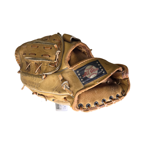 Vist Large View of Product Image Which is Used All Star PRO STYLE GLOVE BB/SB Glove LH Throw Gold 11"