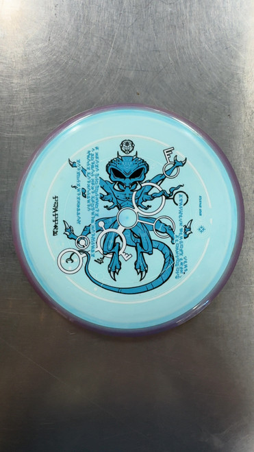 Vist Large View of Product Image Which is Used Axiom THE VENUTIAN MAN TRANCE Disc Golf Driver Royal Blue