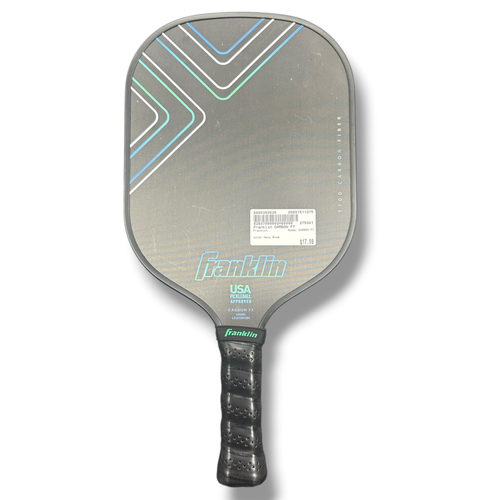 Vist Large View of Product Image Which is Used Franklin CARBON F7 Pickleball Racquet Navy Blue