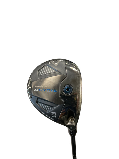 Vist Large View of Product Image Which is Used Callaway AI SMOKE TRIPLE DIAMOND Mens Fairway Wood RH 3 Wood