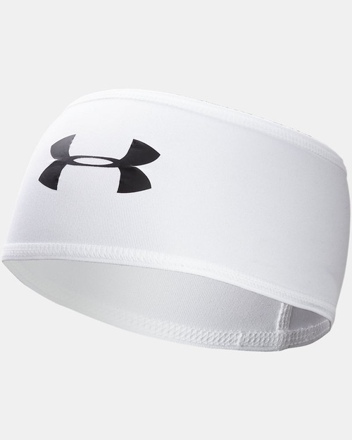 Vist Large View of Product Image Which is New UA ADULT SKULL WRAP WHITE
