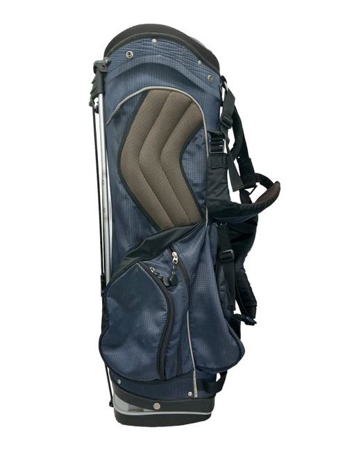 Vist Large View of Product Image Which is Used HotZ GOLFPAK Mens Stand Bag Navy Blue
