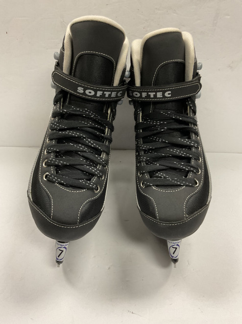 Vist Large View of Product Image Which is Used Jackson SOFTEC Mens Softboot Skate Black Senior 7