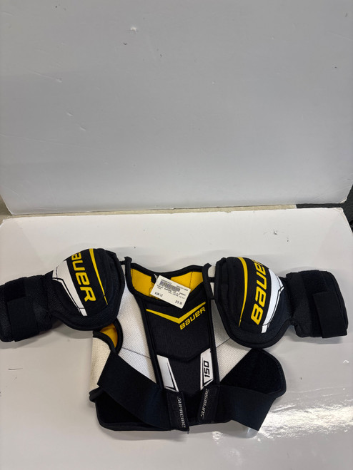 Vist Large View of Product Image Which is Used Bauer SURPEME 150 S/P Youth Shoulder Pads LG
