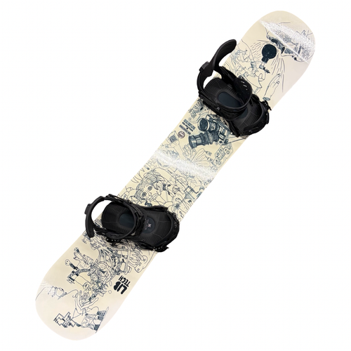 Vist Large View of Product Image Which is New Lib Tech BOX SCRATCHER 2024 Mens Board/Bindings White 151 cm