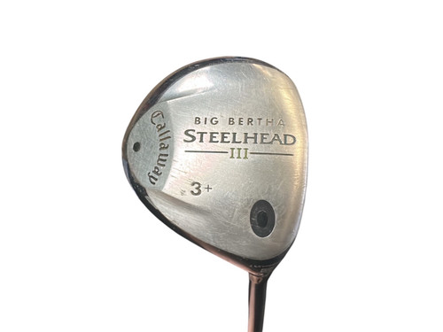 Vist Large View of Product Image Which is Used Callaway BB STEELHEAD III Mens Fairway Wood RH 3 Wood