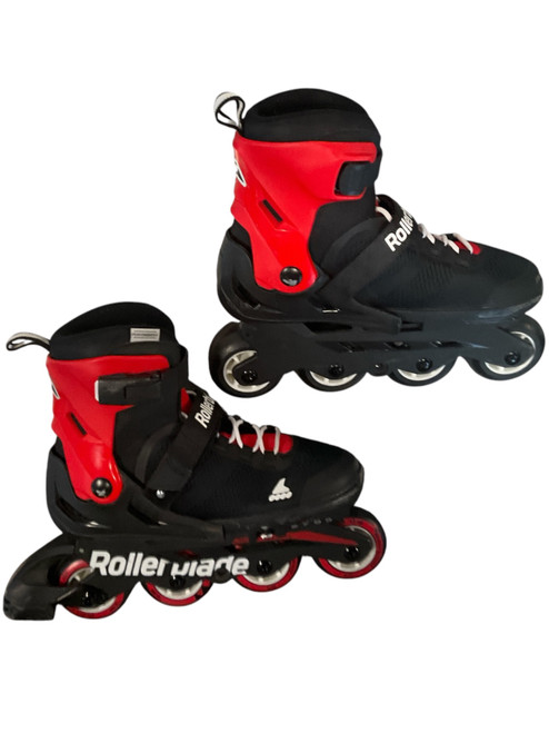 Vist Large View of Product Image Which is Used Rollerblade MICROBLADE Senior Roller Quad Skates None Adjustable