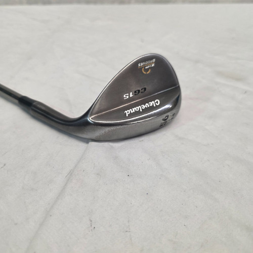 Vist Large View of Product Image Which is Used Cleveland CG15 BLACK PEARL Golf Wedge Mens RH 56 Degree