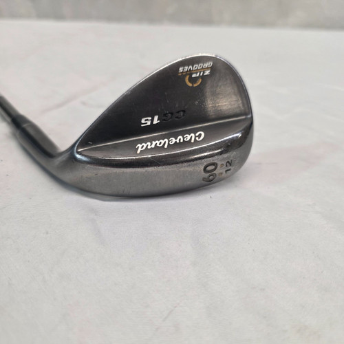Vist Large View of Product Image Which is Used Cleveland CG15 BLACK PEARL Golf Wedge Mens RH 60 Degree