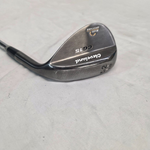 Vist Large View of Product Image Which is Used Cleveland CG15 BLACK PEARL Golf Wedge Mens RH 52 Degree