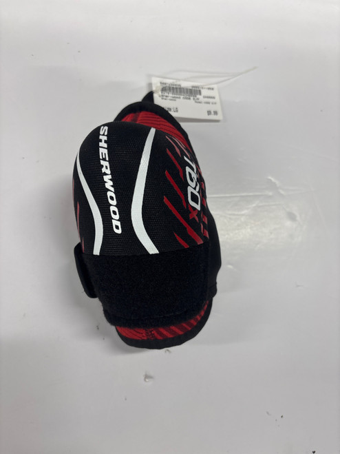 Vist Large View of Product Image Which is Used Sher-wood CODE E/P Youth Elbow Pads LG