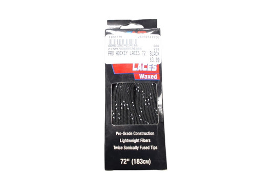 Vist Large View of Product Image Which is New PRO HOCKEY LACES 72" BLACK
