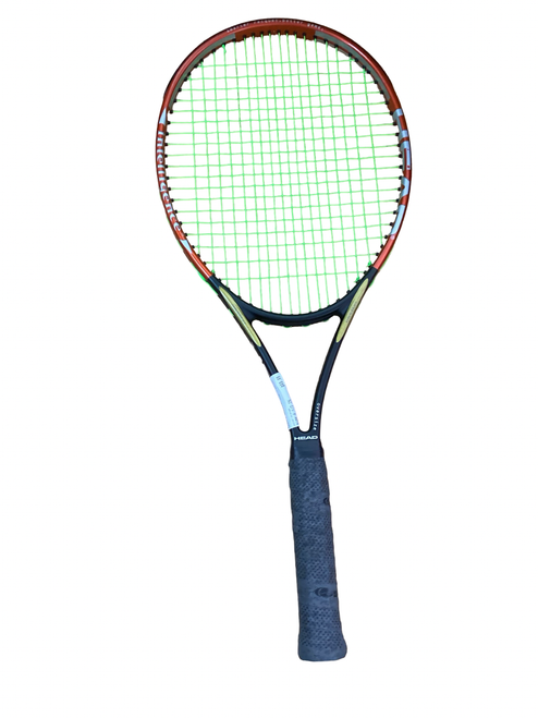 Vist Large View of Product Image Which is Used Head I.RADICAL Adult Tennis Racquet Orange 4 1/2"