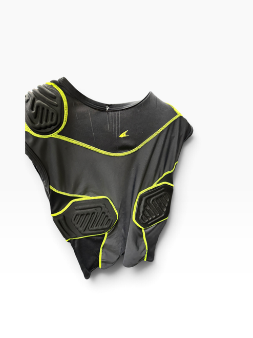 Vist Large View of Product Image Which is Used Champro PADDED SHIRT FB Top Adult Black MD