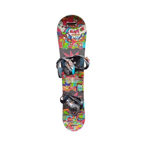 Vist Large View of Product Image Which is Used Burton CHOPPER Boys Board/Binding Royal Blue 125 cm