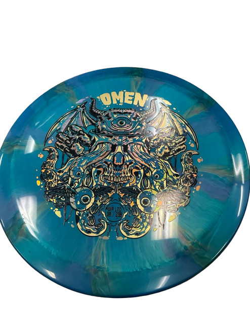 Vist Large View of Product Image Which is OMEN, Disc Golf Driver, Royal Blue