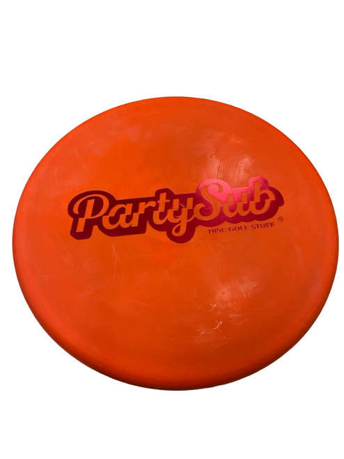 Vist Large View of Product Image Which is PARTY SUB, Disc Golf Mid Range, Orange