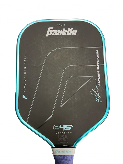 Vist Large View of Product Image Which is Used Franklin HAYDEN PATRIQUIN Adult Racquetball Racquet Black Unknown