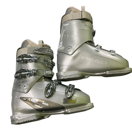 Vist Large View of Product Image Which is Used Head EDGE +9 Womens DH Ski Boot Grey 265 MP - M08.5 - W09.5