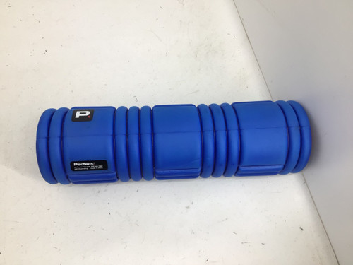 Vist Large View of Product Image Which is Used Perfect Fitness PRESSURE POINT 18.5 IN FOAM ROLLER Exercise Foam Roller Royal Blue Fits all