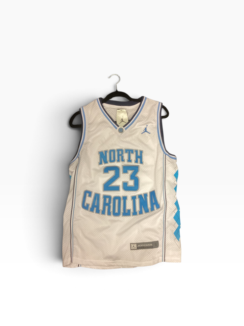 Vist Large View of Product Image Which is Used Jordan Basketball Adult Top White SM