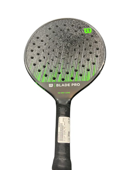 Vist Large View of Product Image Which is Used Wilson BLADE PRO GRUUV 2 PLATFORM Adult Tennis Racquet Black Unknown