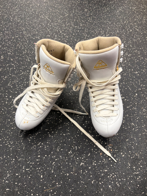 Vist Large View of Product Image Which is Used Jackson MYSTIQUE Girls Figure Skate White Junior 03