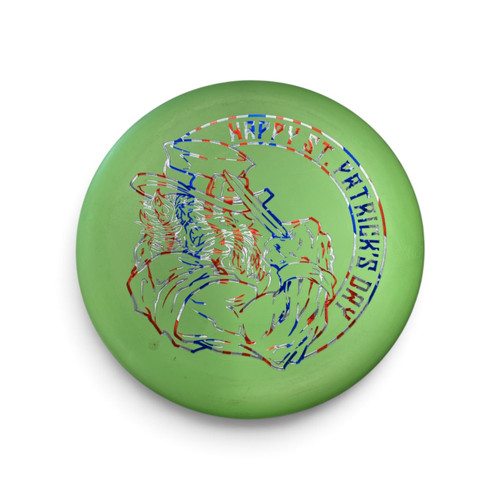 Vist Large View of Product Image Which is Used ST.PATRICKS Disc Golf Putter Green