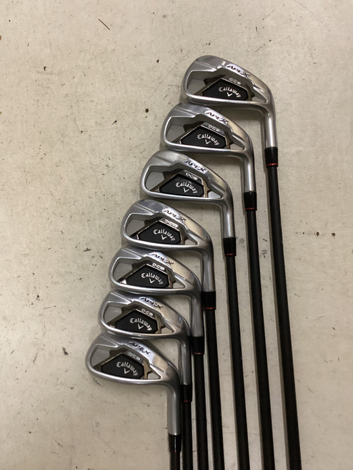 Vist Large View of Product Image Which is Used Callaway APEX DCB Mens Iron Set RH 4I-PW