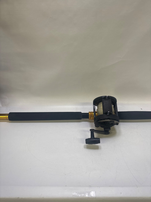 Vist Large View of Product Image Which is Used Shimano TLD 20 W/ TUPPENS 7 FT TROLLING Rod and Reel Combo