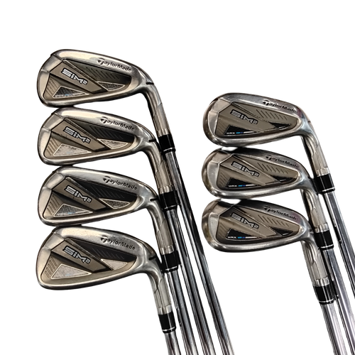 Vist Large View of Product Image Which is Used Taylormade SIM2 MAX Mens Iron Set RH 5I-GW/AW