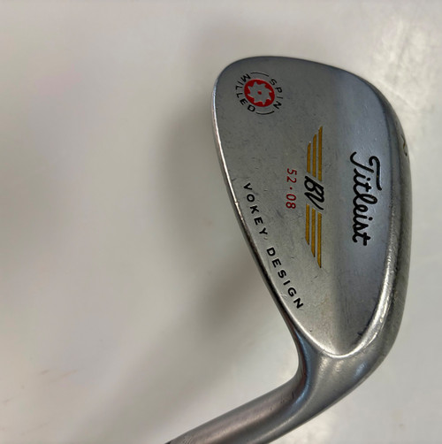 Vist Large View of Product Image Which is Used Titleist VOKEY Golf Wedge Mens RH 52 Degree