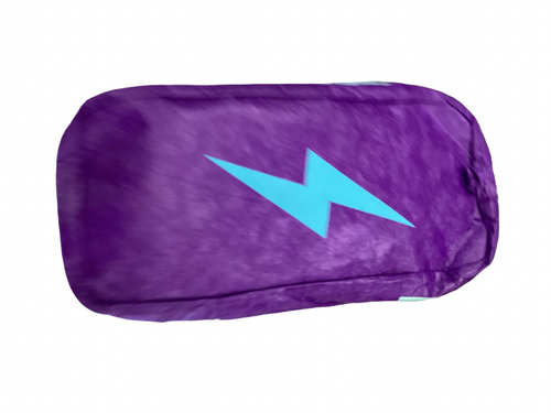 Vist Large View of Product Image Which is Used BRUCE BOLT PREMIUM PRO LONG CUFF BB/SB Batting Gloves Purple SM