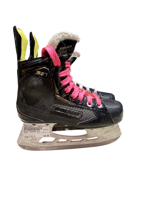 Vist Large View of Product Image Which is Used Bauer SUPREME S27 Junior Hockey Skate Junior 01.5