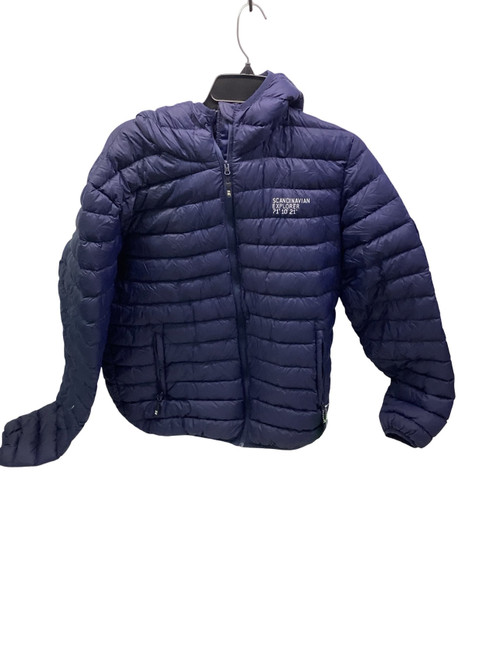 Vist Large View of Product Image Which is Used Outerwear Heavy Jacket W Navy Blue LG