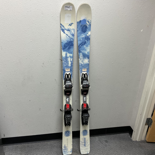 Vist Large View of Product Image Which is Used Nordica SANTA ANA 84 Womens DH Ski/Binding Carolina Blue 144 cm