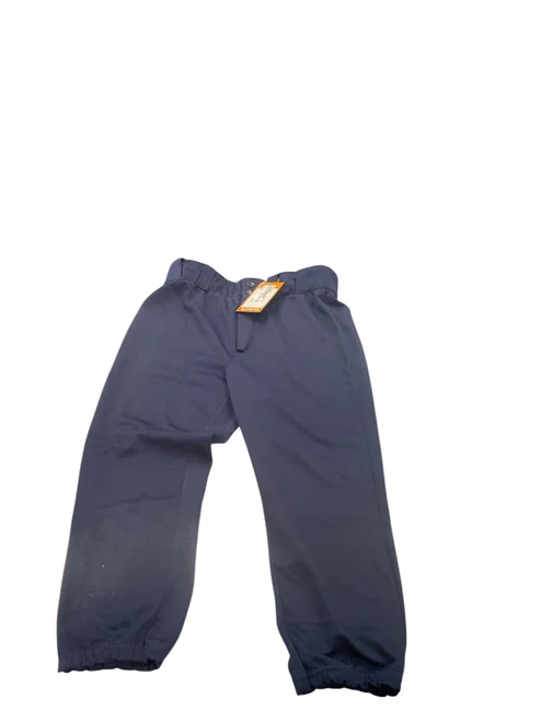 Vist Large View of Product Image Which is Used Wilson BASEBALL PANTS BB/SB Pant Boys Navy Blue LG