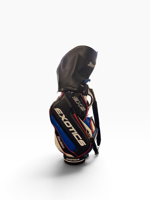 Vist Large View of Product Image Which is Used Tour Edge EXOTICS BAG Mens Stand Bag Black