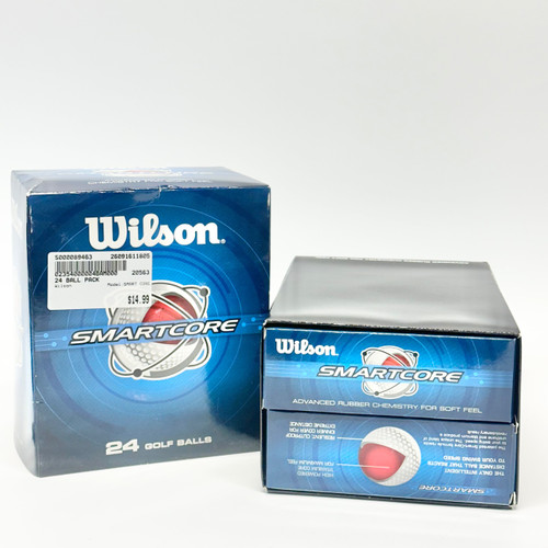 Vist Large View of Product Image Which is Used Wilson SMART CORE 24 Pack - Golf Balls