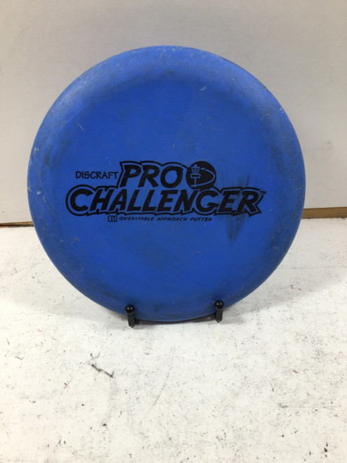 Vist Large View of Product Image Which is Used Discraft PRO D CHALLENGER Disc Golf Putter Royal Blue 170g