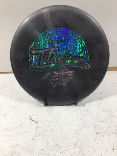 Vist Large View of Product Image Which is Used Discraft TITANIUM ZONE Disc Golf Putter Grey 173g