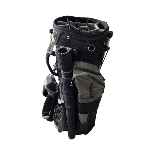 Vist Large View of Product Image Which is Used Datrek SPORT TEC BAG Mens Stand Bag Black