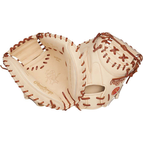 Vist Large View of Product Image Which is New Rawlings HEART OF THE HIDE MOLINA Catchers RH Throw 34"