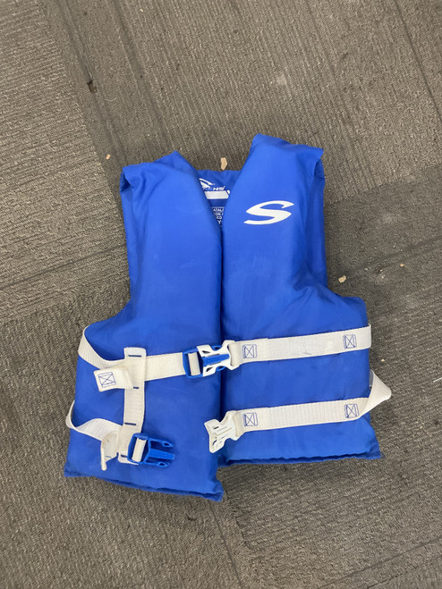 Vist Large View of Product Image Which is Used Stearns Youth PFD Royal Blue Youth 50-90