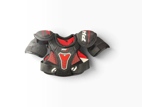 Vist Large View of Product Image Which is Used Phx YTH SM PHX HOCKEY SHOULDERS Youth Shoulder Pads SM